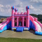 Dvorac na napuhavanje Pink