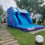 Tobogan na napuhavanje Plavi