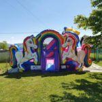 Dvorac na napuhavanje Jednorog