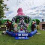 Dvorac na napuhavanje otok sa blagom