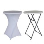 Barski stol ø80*110cm sa navlakom